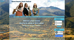 Desktop Screenshot of musicfestival.org.au